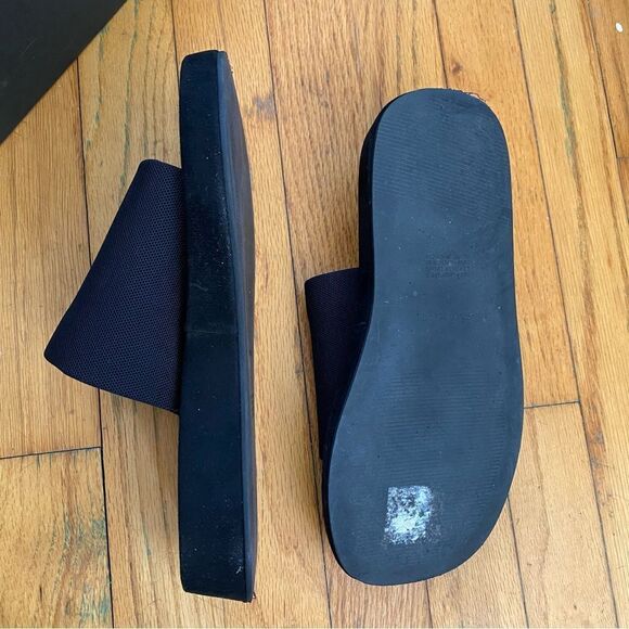 Tony Bianco Isabel black magic slides shoes sandals flats Revolve 6 - Picture 12 of 13